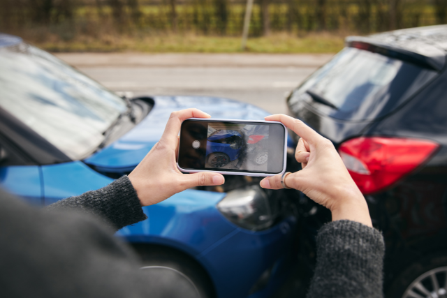 documenting the scene of the accident